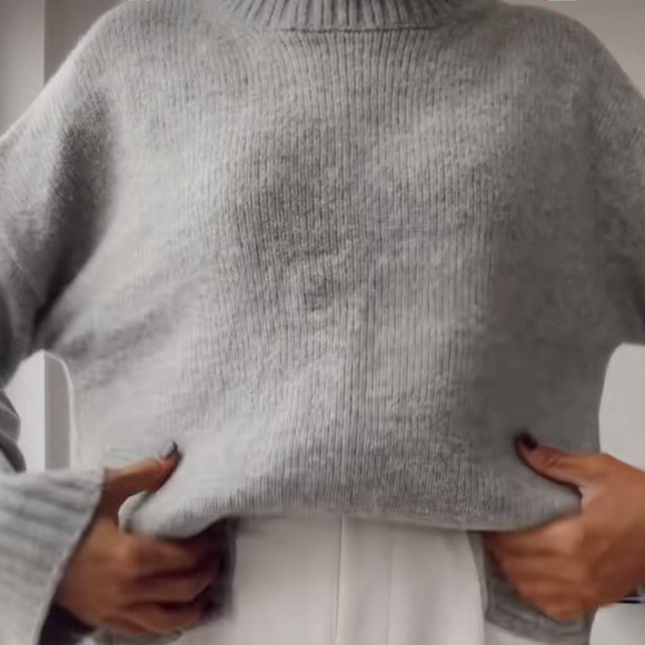 NWT ZARA SOFT KNIT SWEATER S - Picture 7 of 7